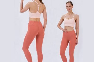 Custom logo plus size yoga leggings (1)