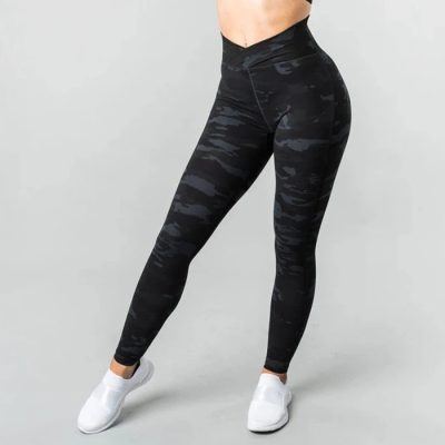 Eco custom camo print l yoga leggings (2)