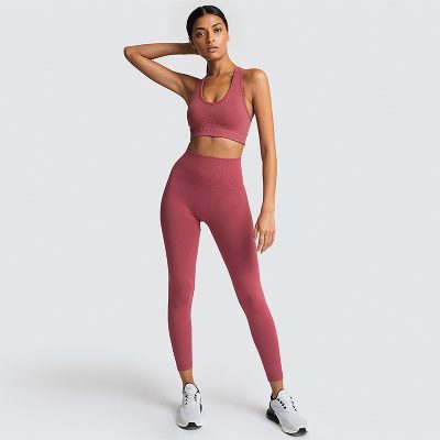 New women knit yoga leggings (3)