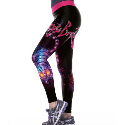 Wholesale women halloween 3d digital printing legging (4)