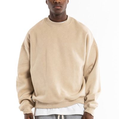 Blank quality cotton oversized sweatshirt (1)