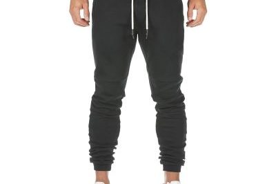 Custom logo cotton jogger sweatpants for men (2)