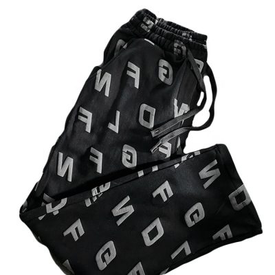 Custom puff print sweat track jogger pant (5)