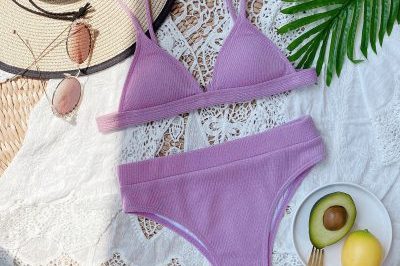 Summer women two piece bathing swimwear (5)