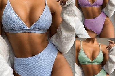 Summer women two piece bathing swimwear (6)